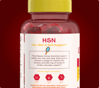 Bee Radiant hair, skin and nails honey gummies bottle