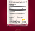 Supplement facts label for Bee Strong multivitamin honey gummies
